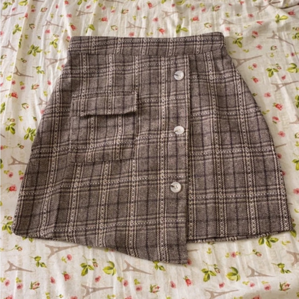 Plaid skirt